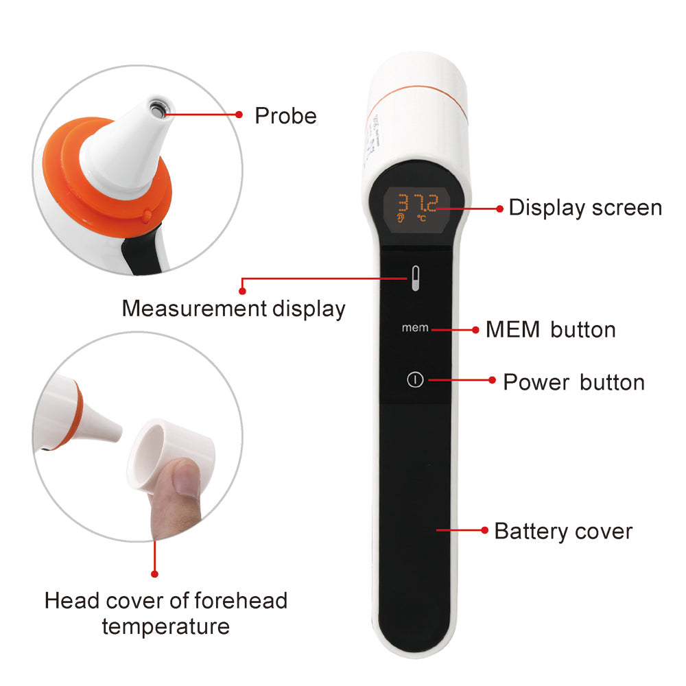 Ear / Non Contact Infrared Thermometer ( 2 in 1)