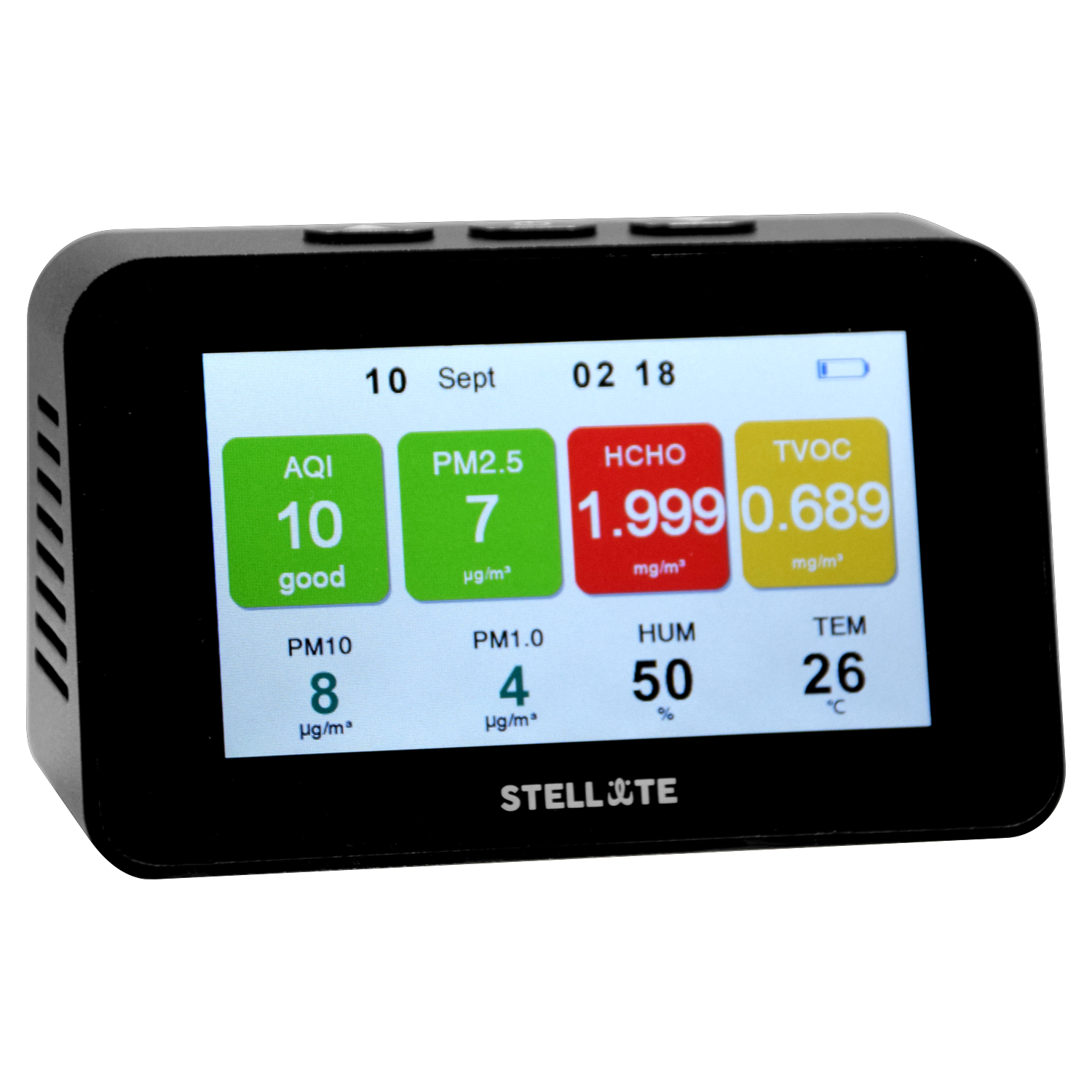 STELLATE - Stellate AQ500 Air Quality Monitor - Formaldehyde